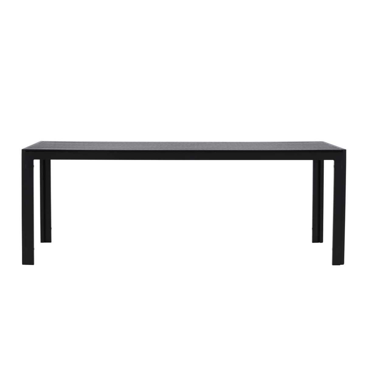 VD MIKA 205X90 Black classic Dining table
